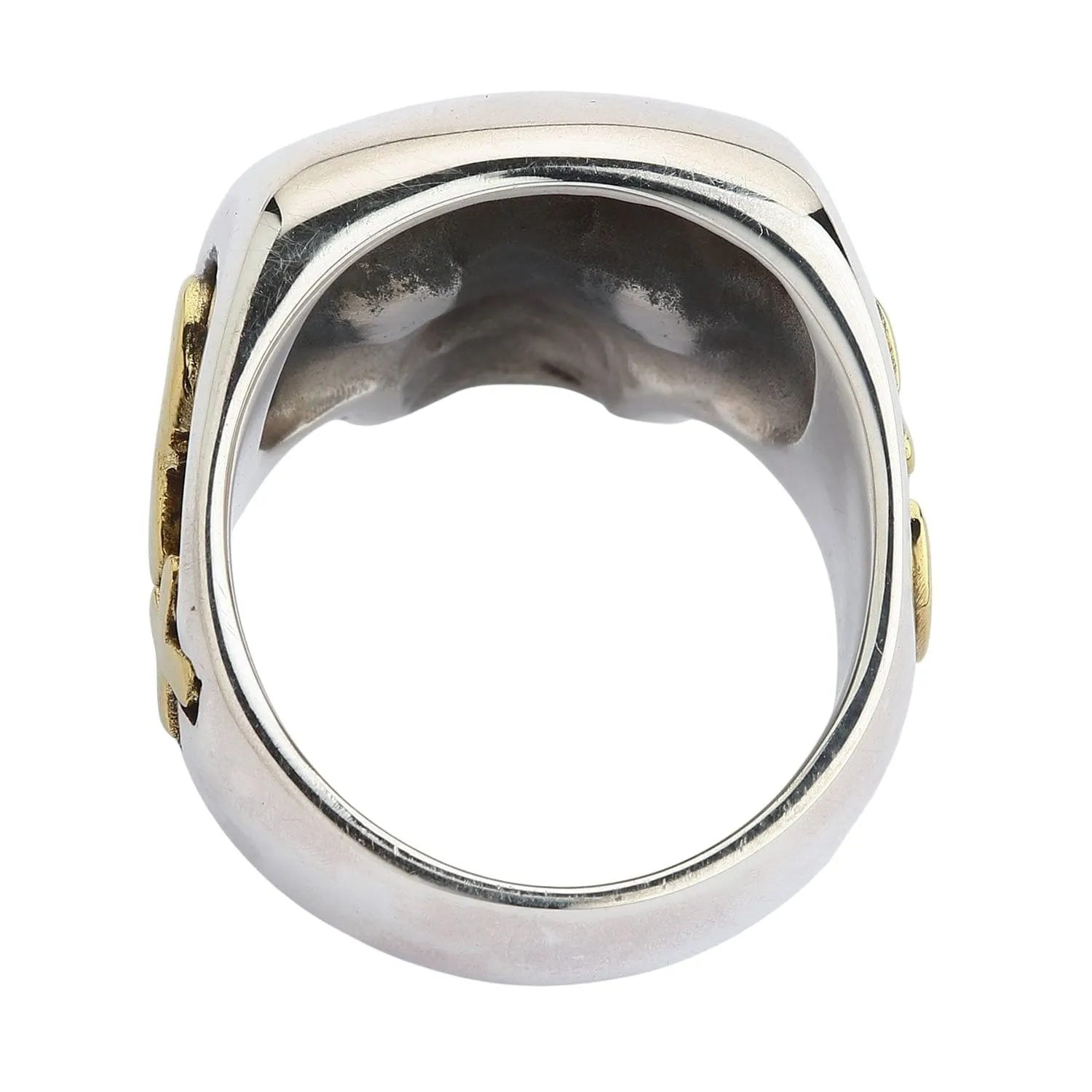 Johnny Depp Sterling Silver Skull Ring