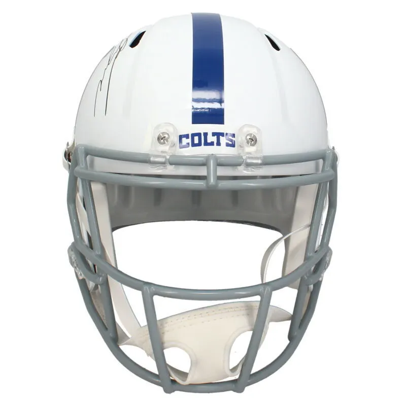 Jonathan Taylor Autographed Indianapolis Colts Full Size Speed Helmet Fanatics