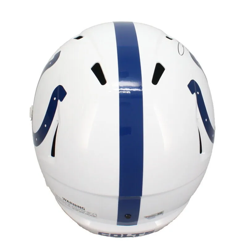 Jonathan Taylor Autographed Indianapolis Colts Full Size Speed Helmet Fanatics