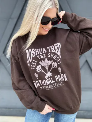 Joshua Tree Sweatshirt In Brown