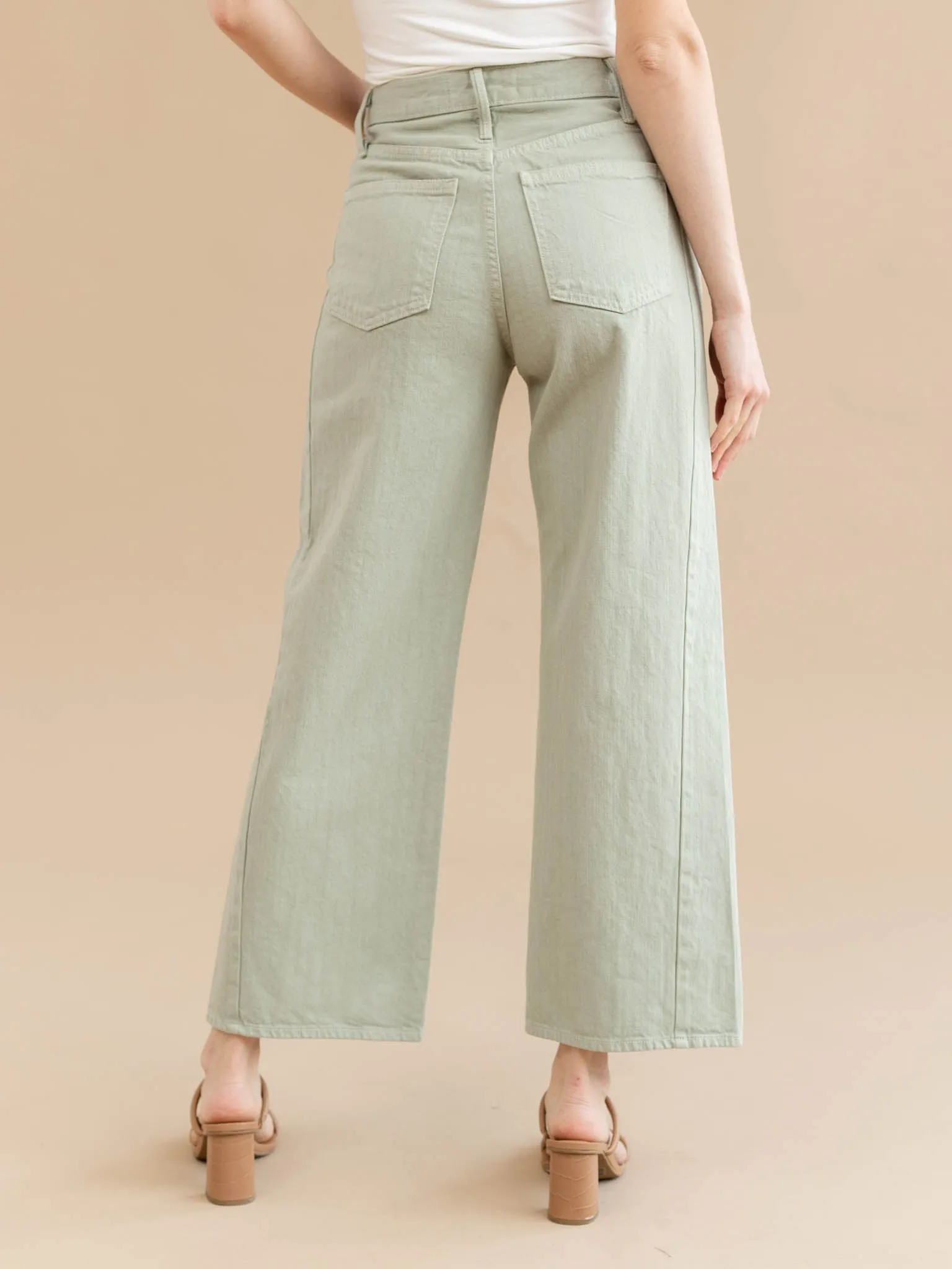 Just Black Eucalyptus Barrel Jean Twist