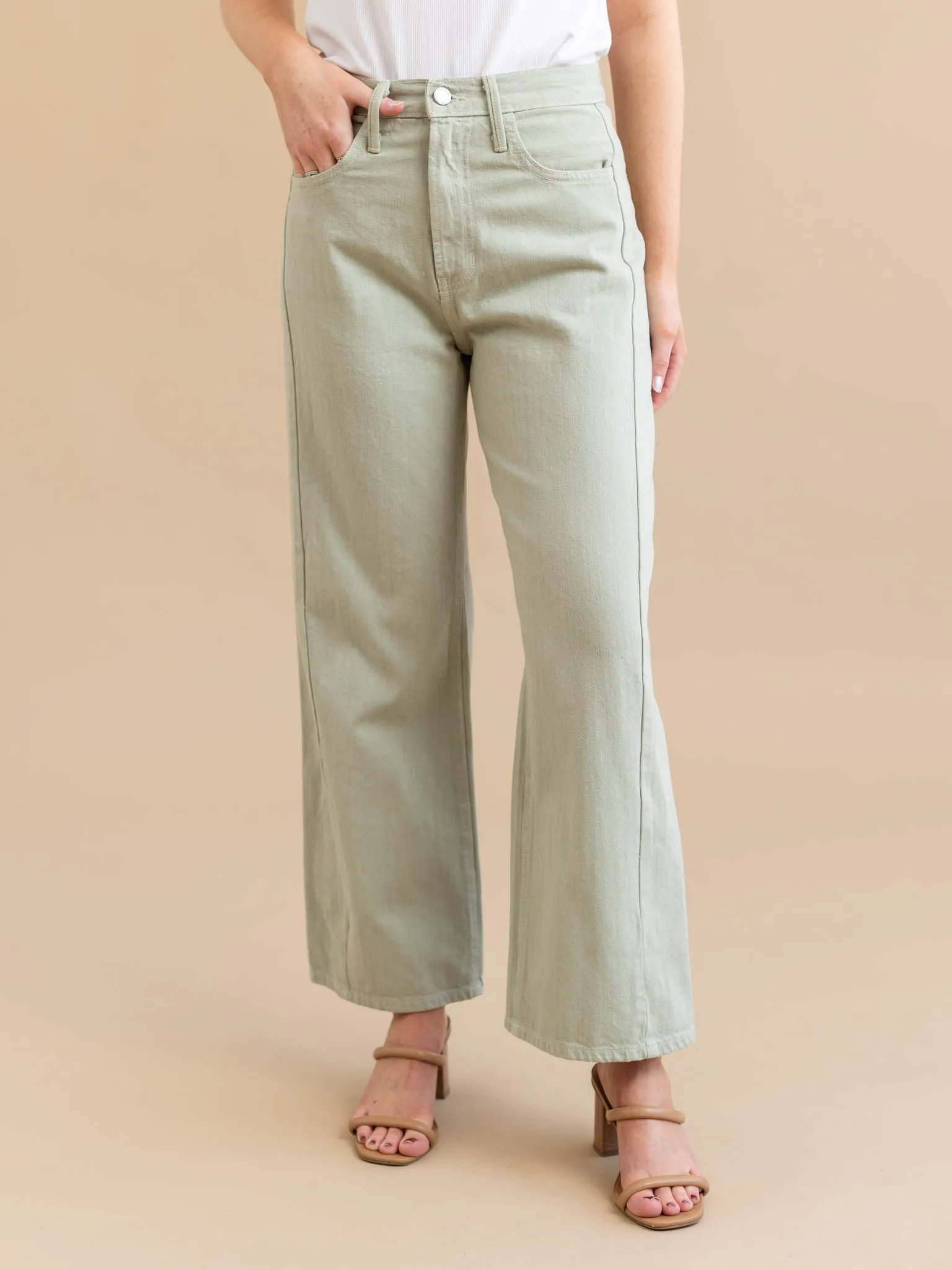 Just Black Eucalyptus Barrel Jean Twist