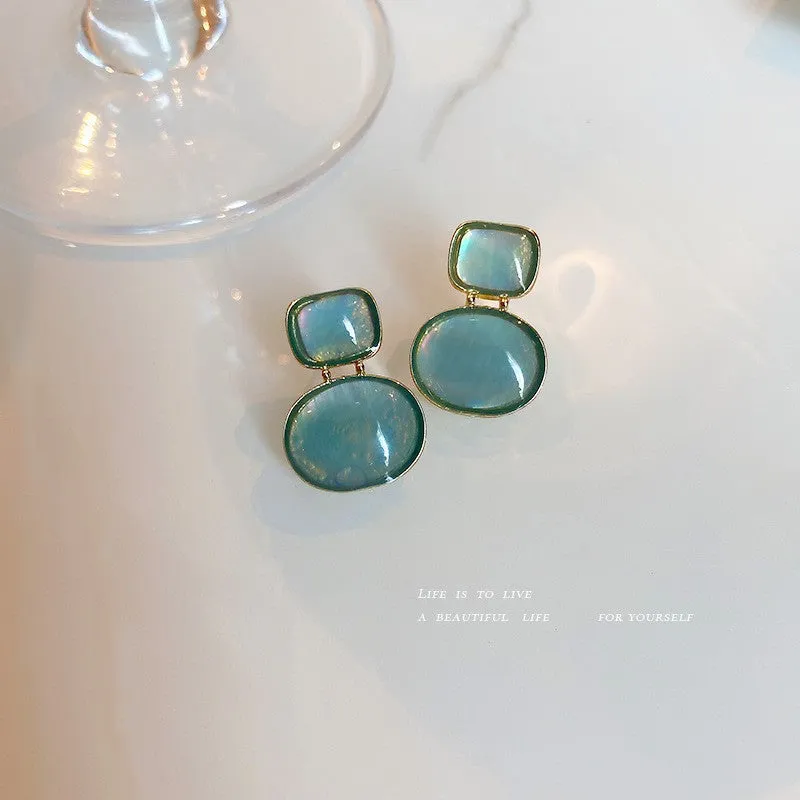Just Lil Things  Blue Pin Earrings jlt11539