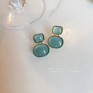 Just Lil Things  Blue Pin Earrings jlt11539