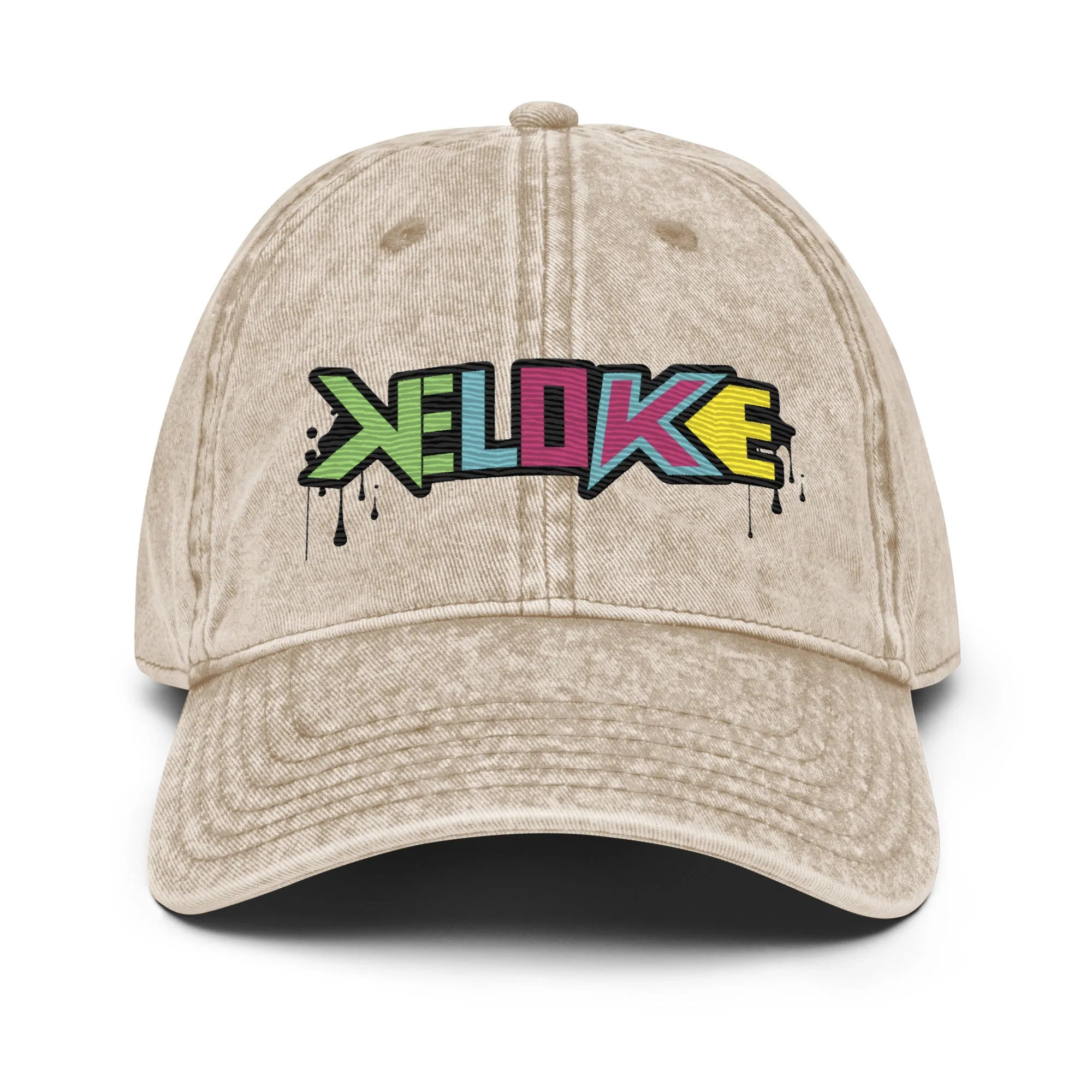 Keloke Vintage Cotton Twill Cap