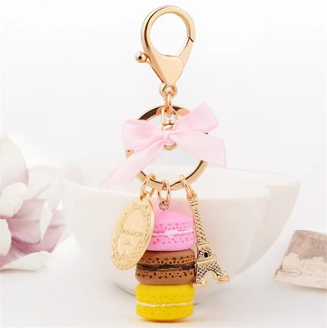 Laduree Macarons Inspired Keychain