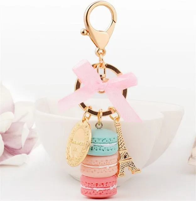 Laduree Macarons Inspired Keychain