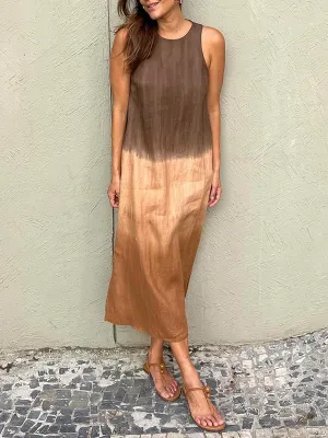 Lake | Casual Gradient Dress