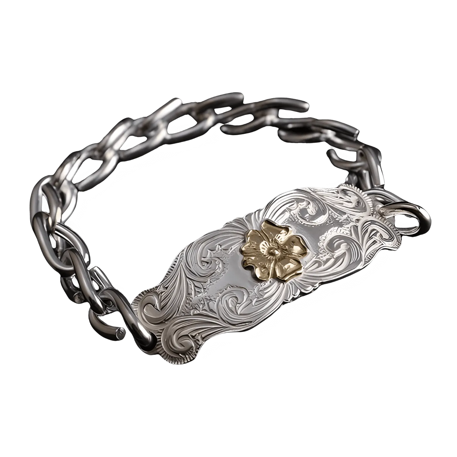Larry Smith Karakusa Rose Bracelet