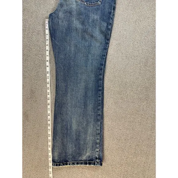 Lauren Ralph Lauren Jeans Co. Distressed Patchwork Jeans Size 14 Petite