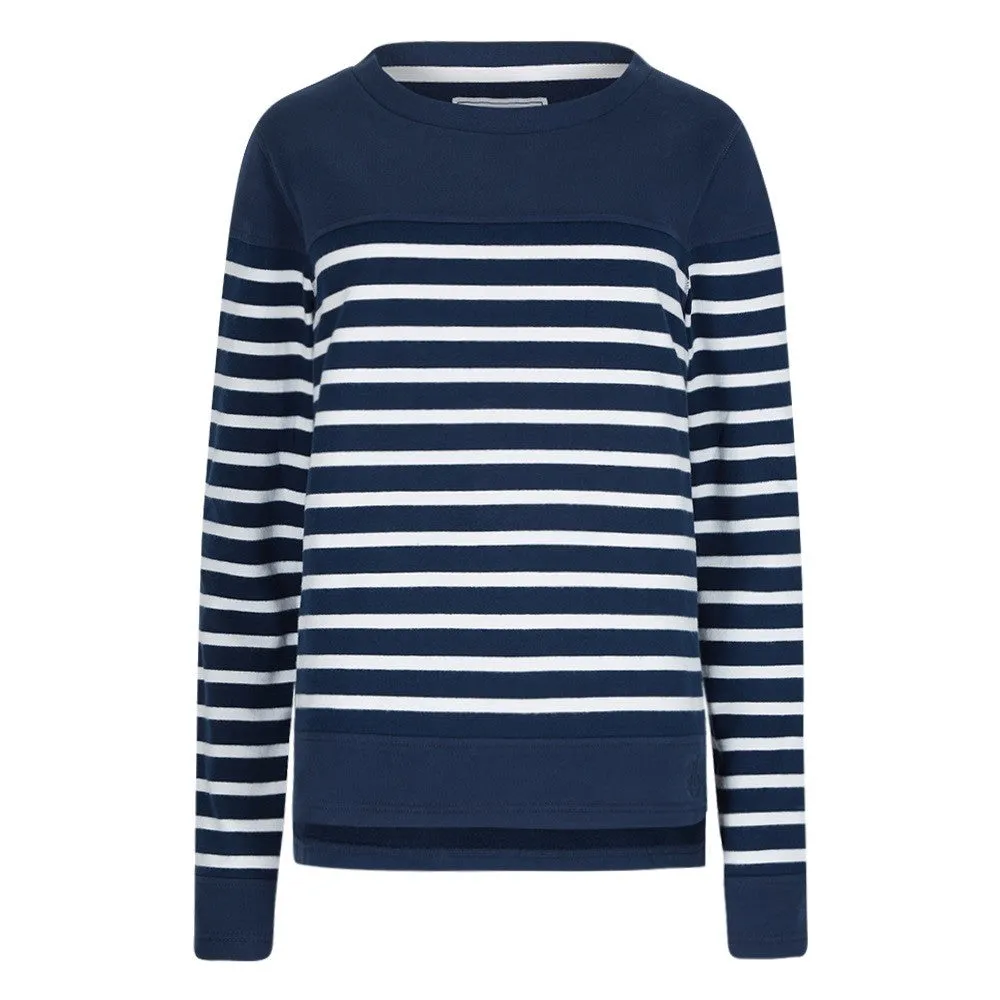 Lazy Jacks Ladies Stripe Sweatshirt