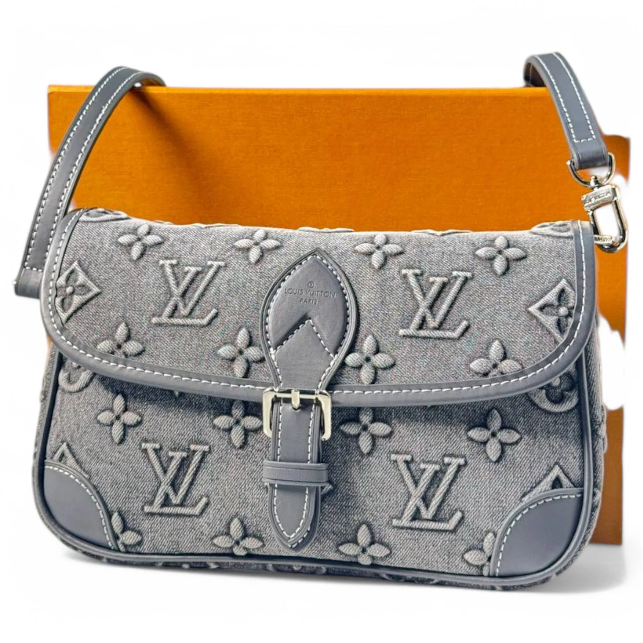Louis Vuitton Monogram Denim Shoulder Bag – Limited Edition