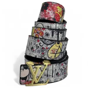 Louis Vuitton x Disney Limited Edition Graffiti Mickey Belt