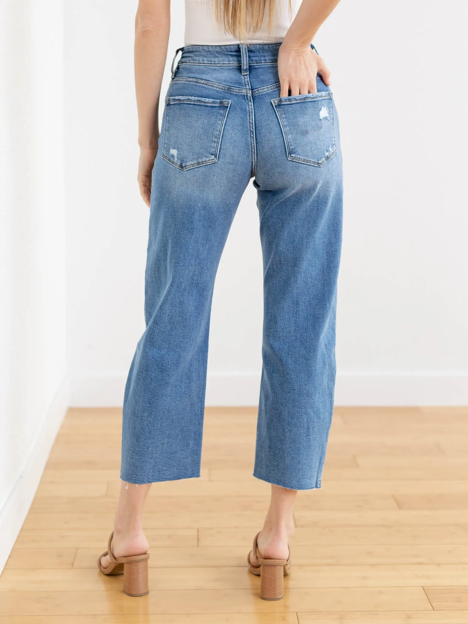 Lovervet Her Possession High Rise Slim Barrel