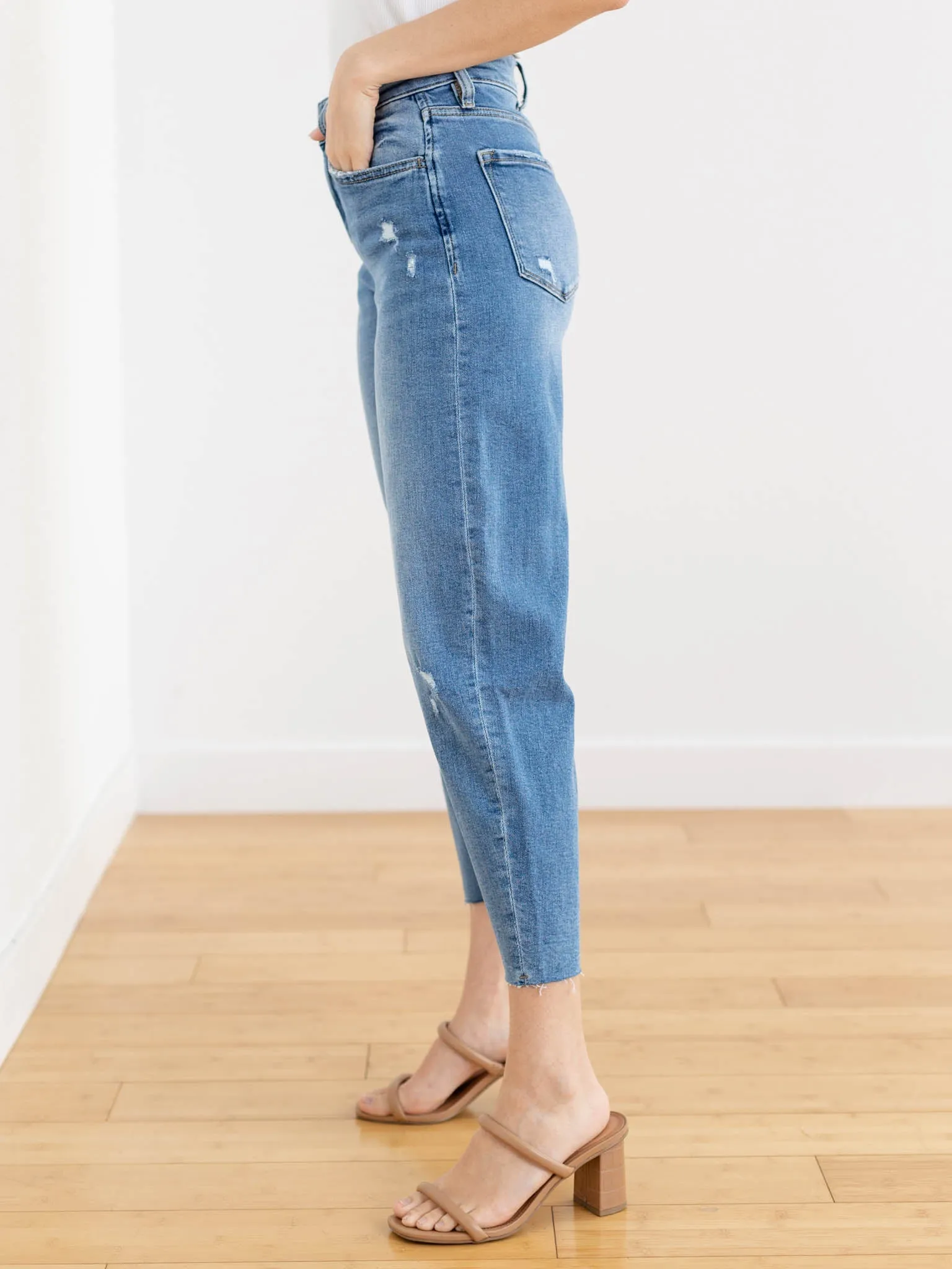 Lovervet Her Possession High Rise Slim Barrel