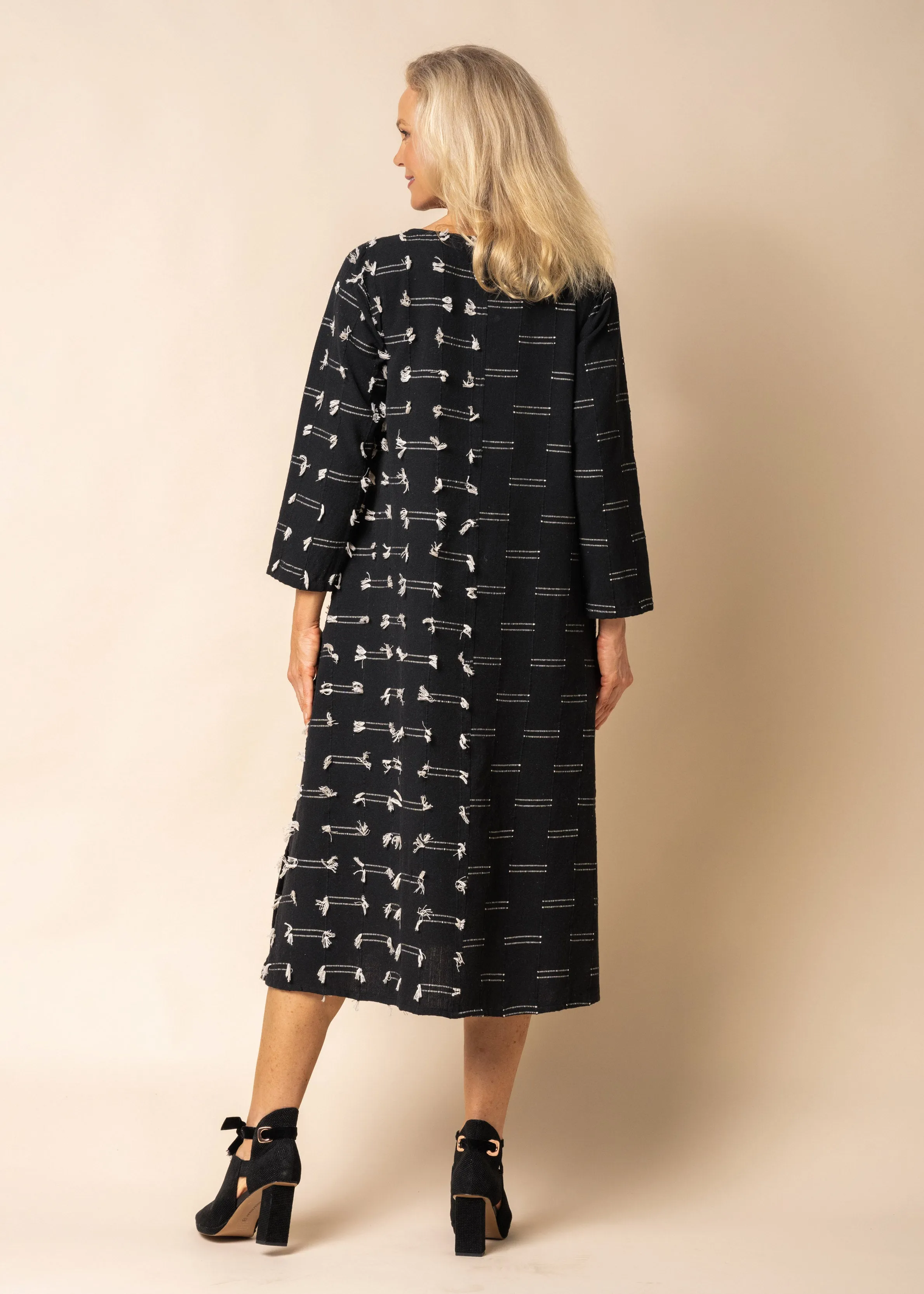 Luella Dress in Onyx