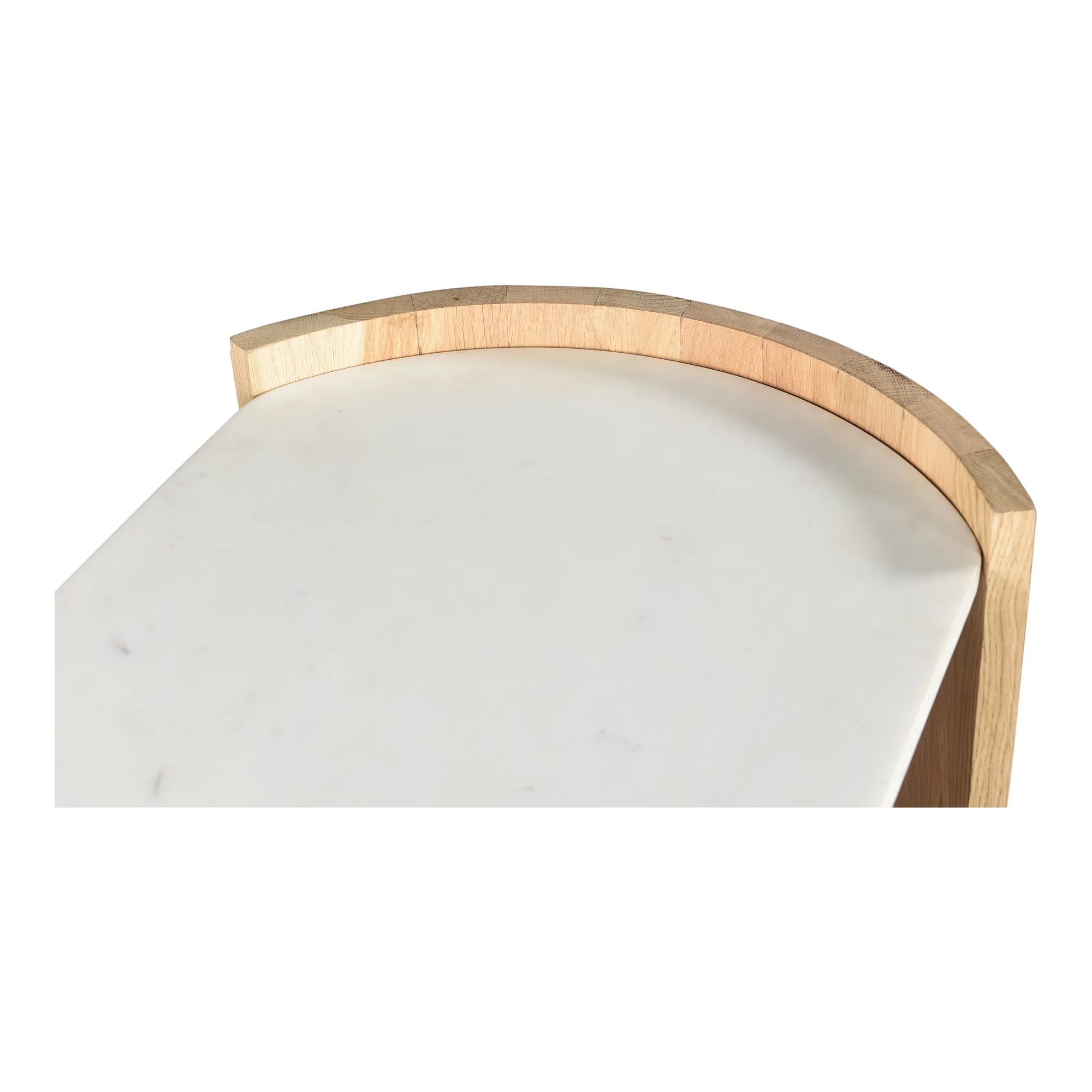 Lunar Oak Console Table