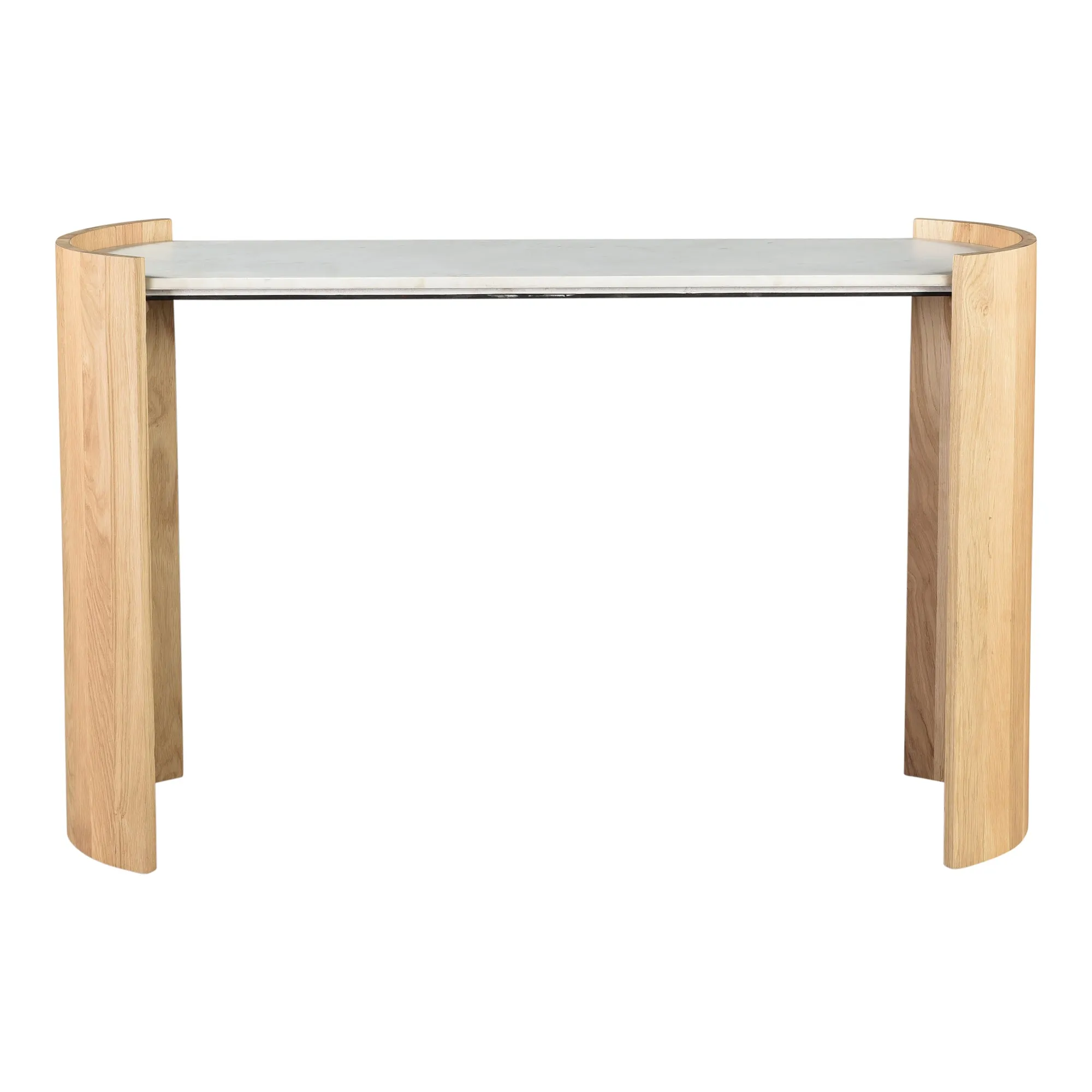 Lunar Oak Console Table