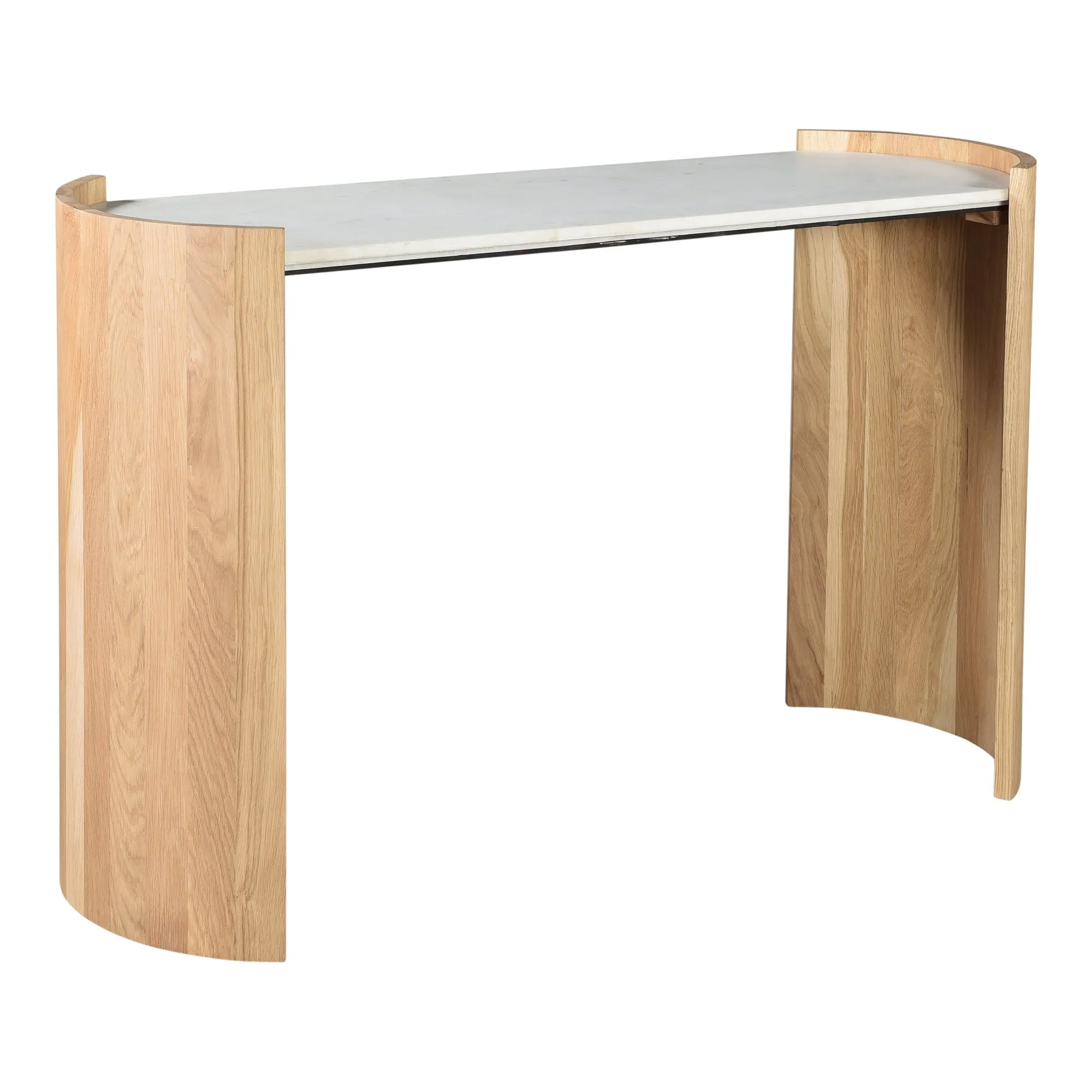 Lunar Oak Console Table