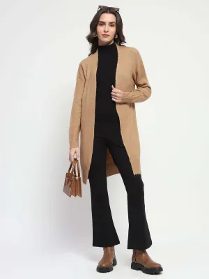 Madame Open Front Brown Shrug