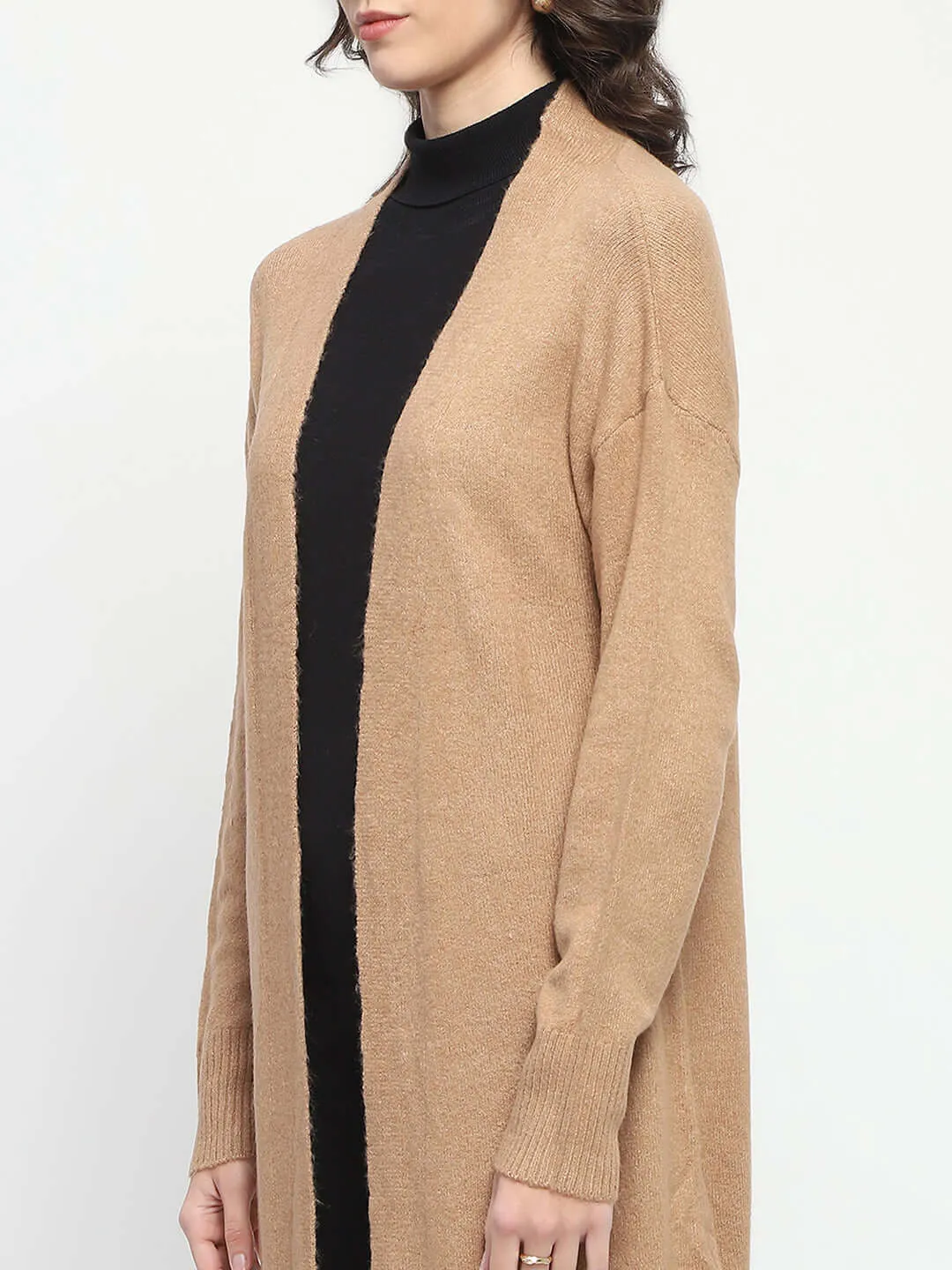 Madame Open Front Brown Shrug