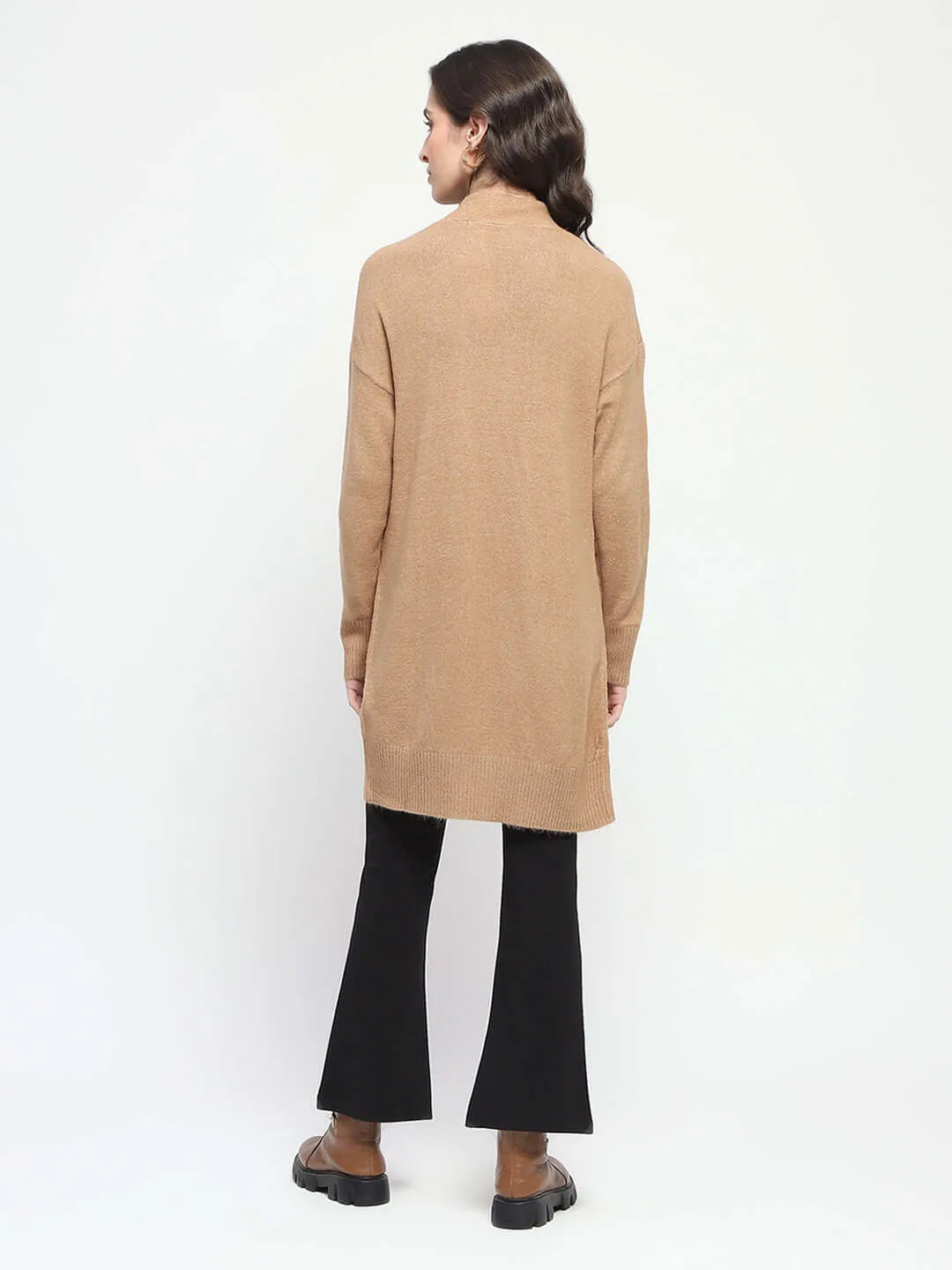 Madame Open Front Brown Shrug
