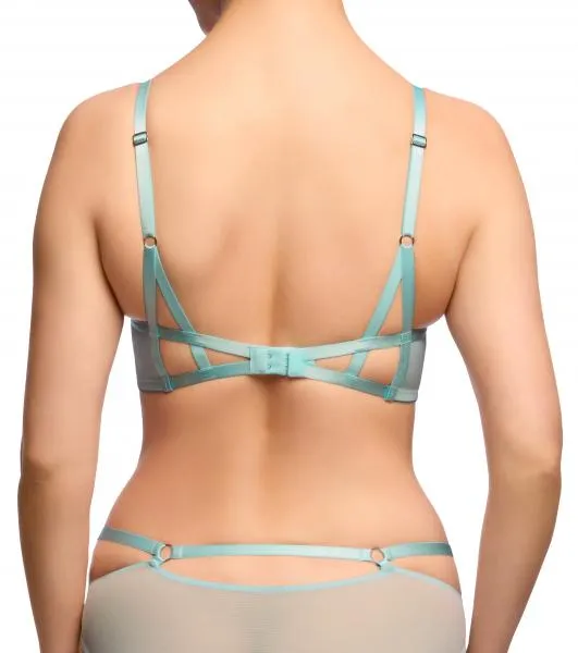 Madame X Underwire Bra - Powder Blue -