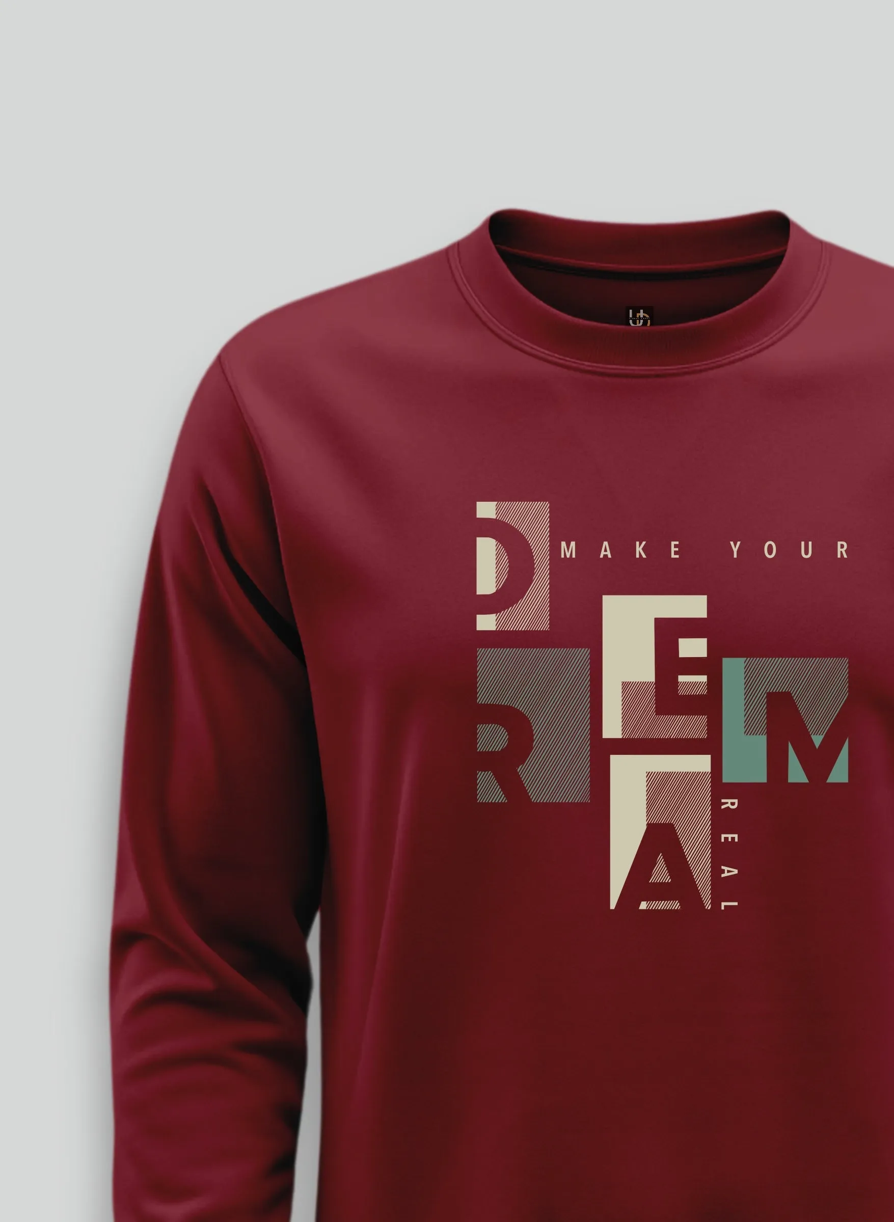 Make Dream Real Red Sweatshirt