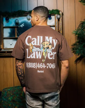 Market Call My Lawyer Bear Tee