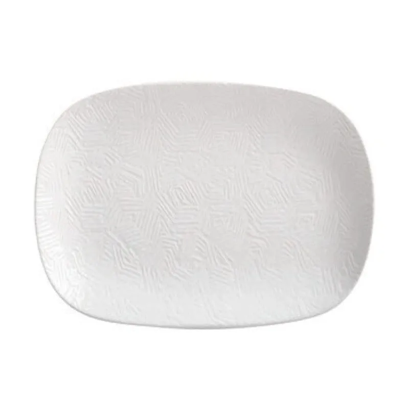 Maxwell & Williams Dune Oblong Platter White 33x18cm DR0409