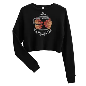 Me, Myself, & Chai - Crop Sweatshirt