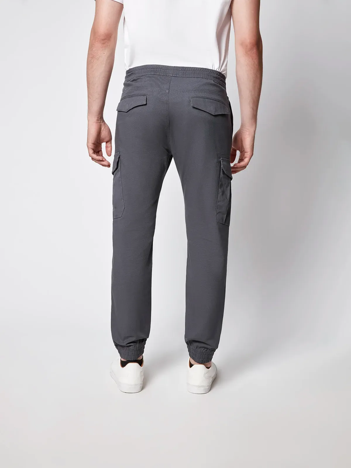 Men’s Canvas Bungee Pull-on Cargo Jogger