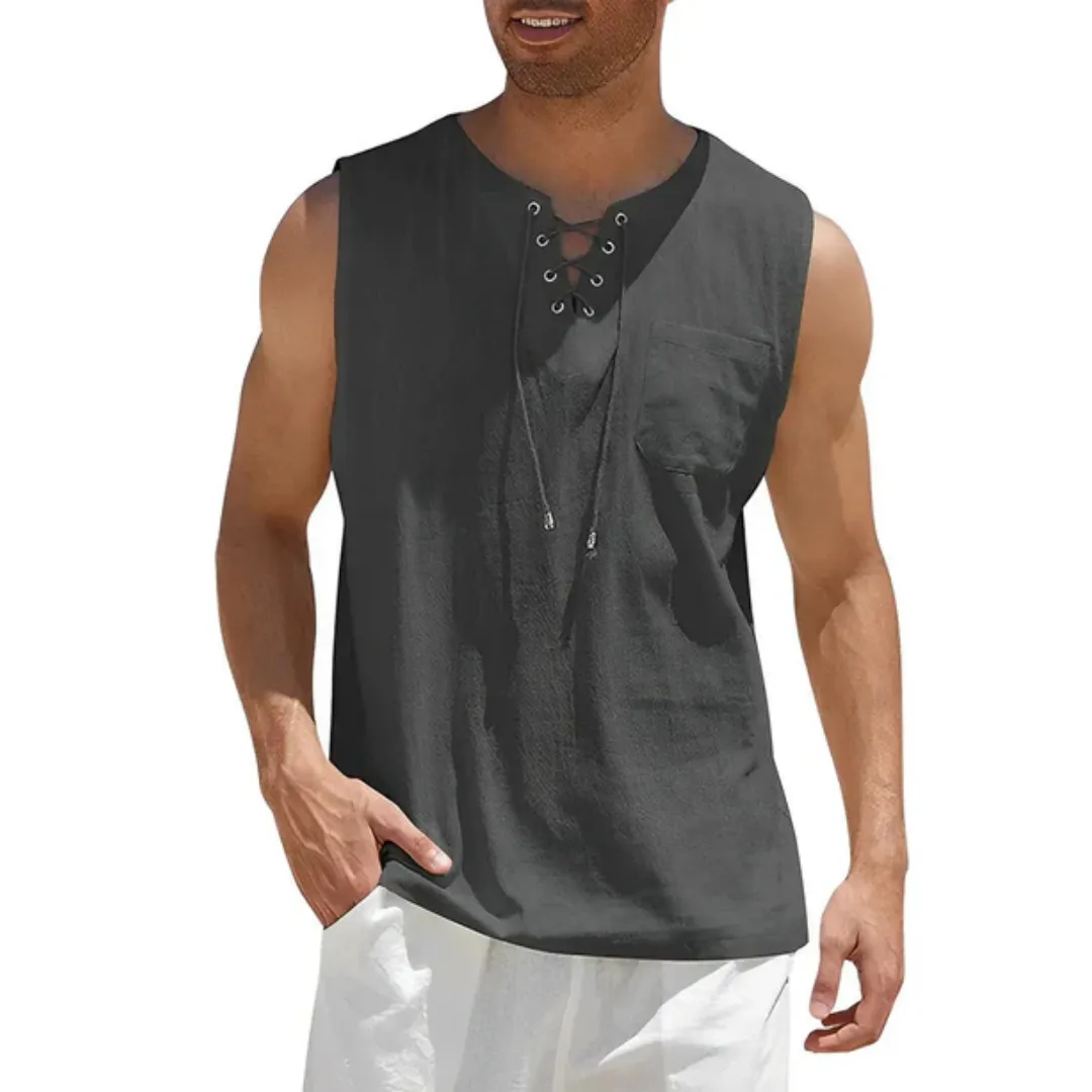 Men's Casual Summer Sleeveless Top | Vintage