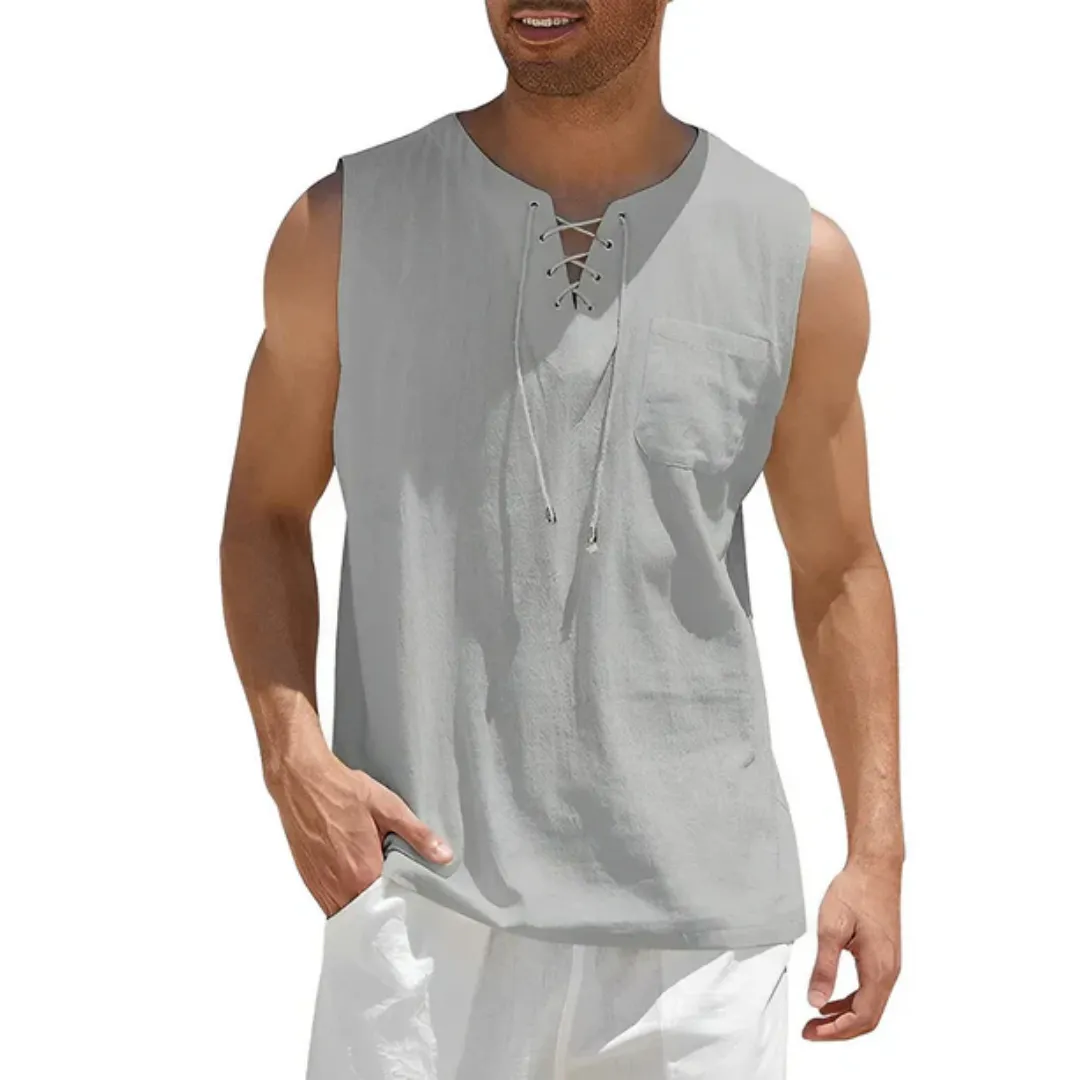 Men's Casual Summer Sleeveless Top | Vintage