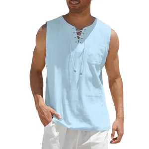 Men's Casual Summer Sleeveless Top | Vintage