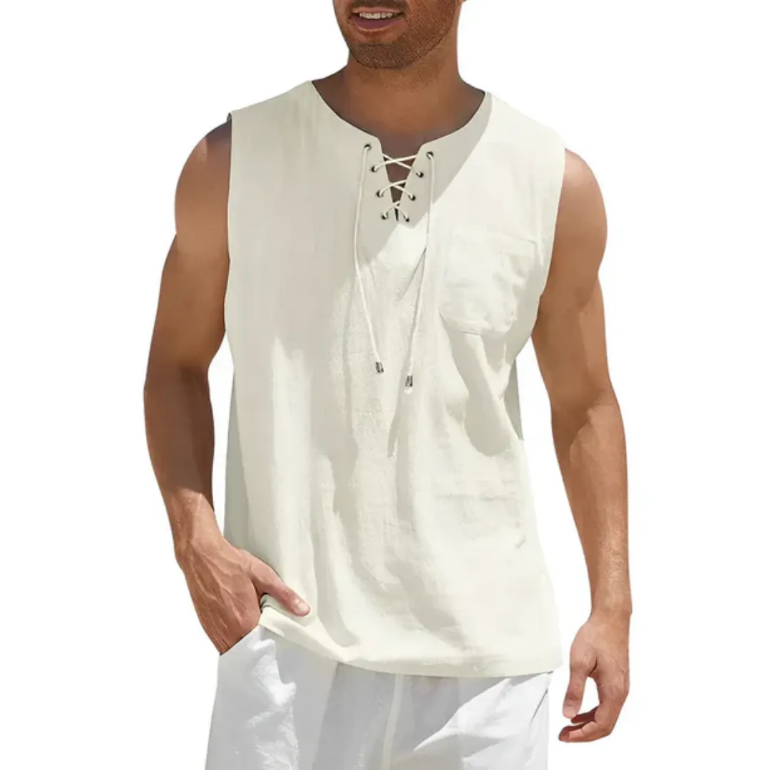 Men's Casual Summer Sleeveless Top | Vintage