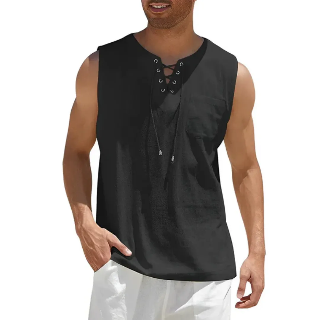 Men's Casual Summer Sleeveless Top | Vintage