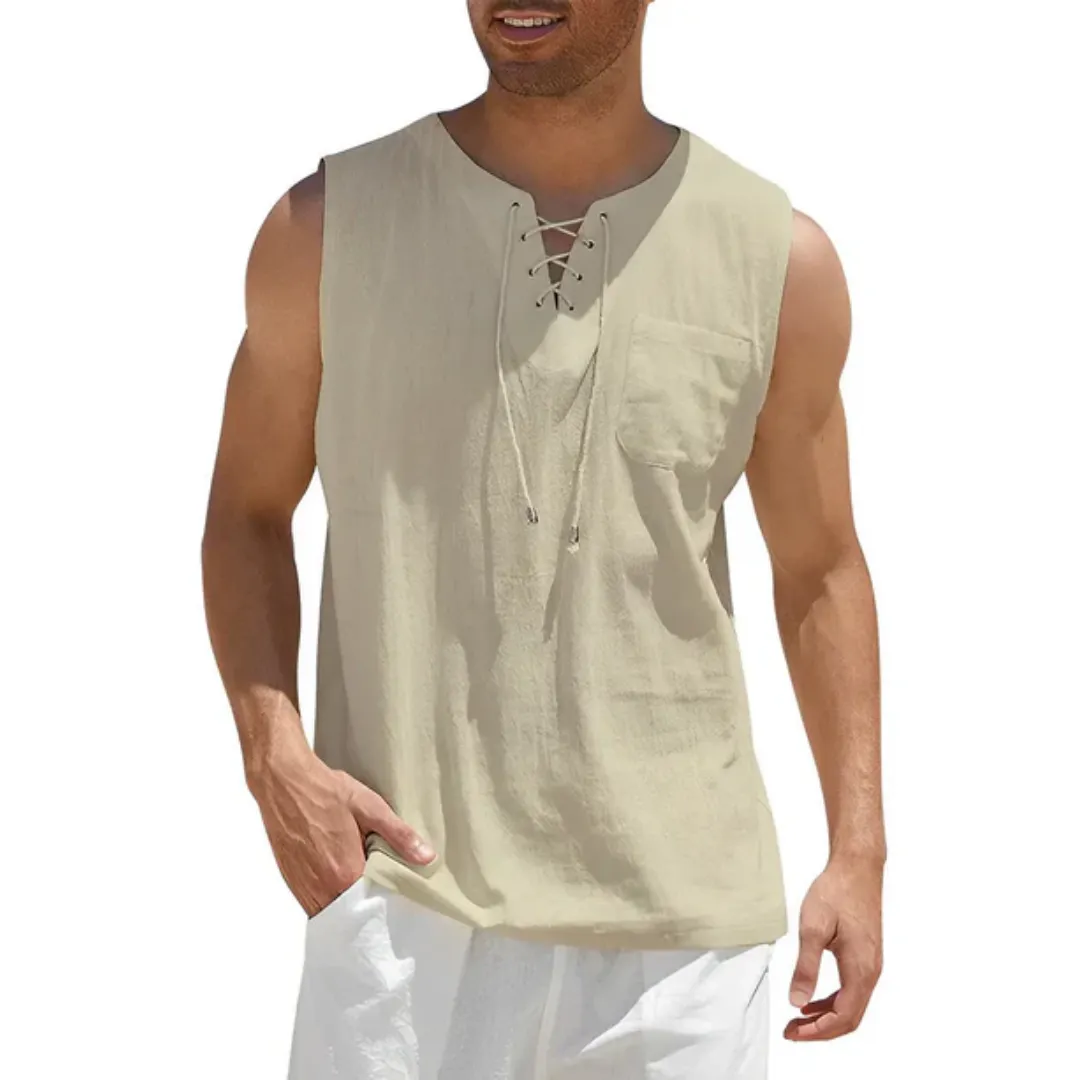 Men's Casual Summer Sleeveless Top | Vintage