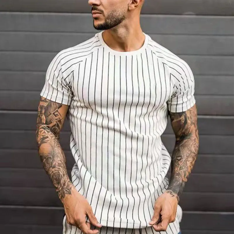 Men’s Fashion Casual 3D Poker Print Plus Size T-Shirt