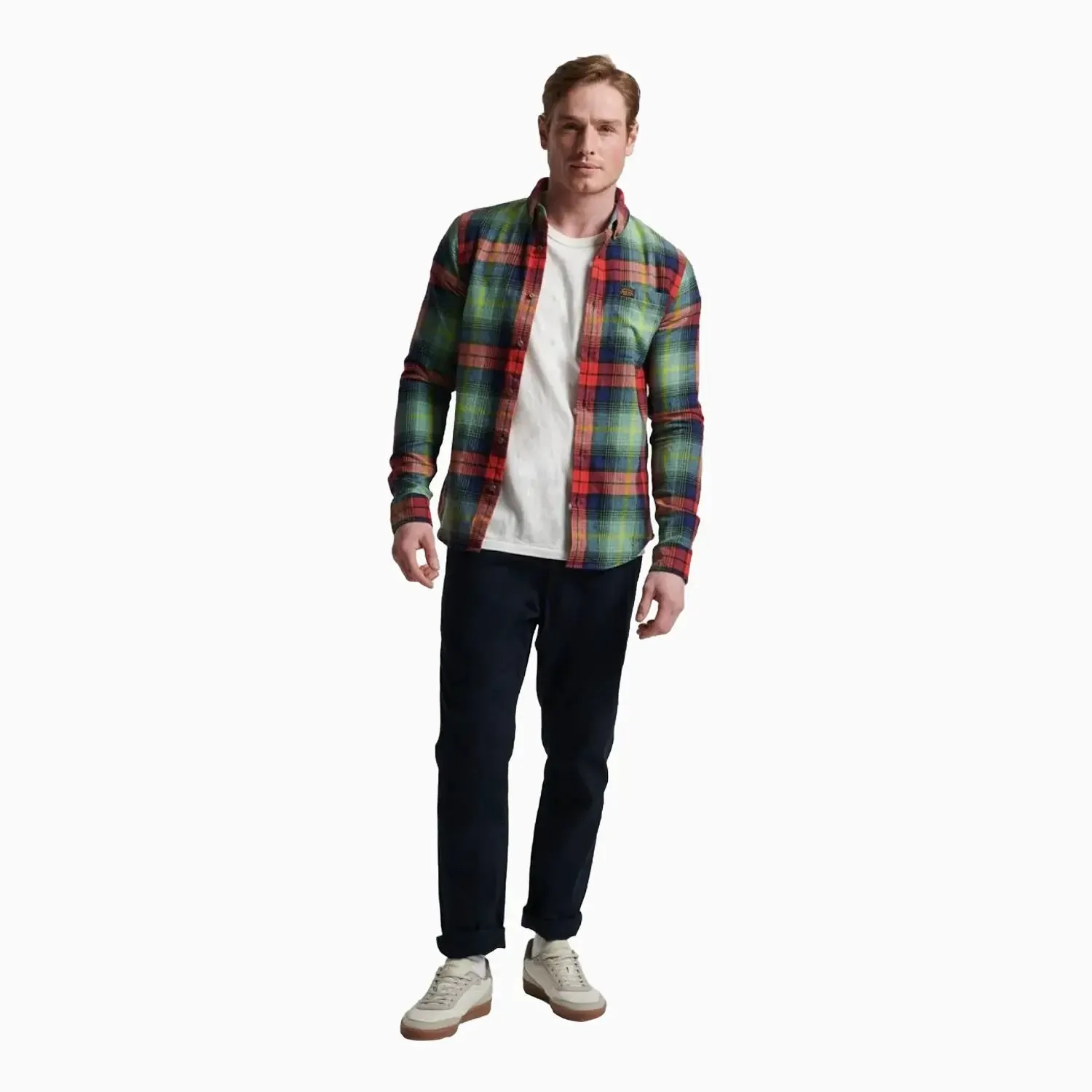Men's Organic Cotton Vintage Lumberjack Shirt
