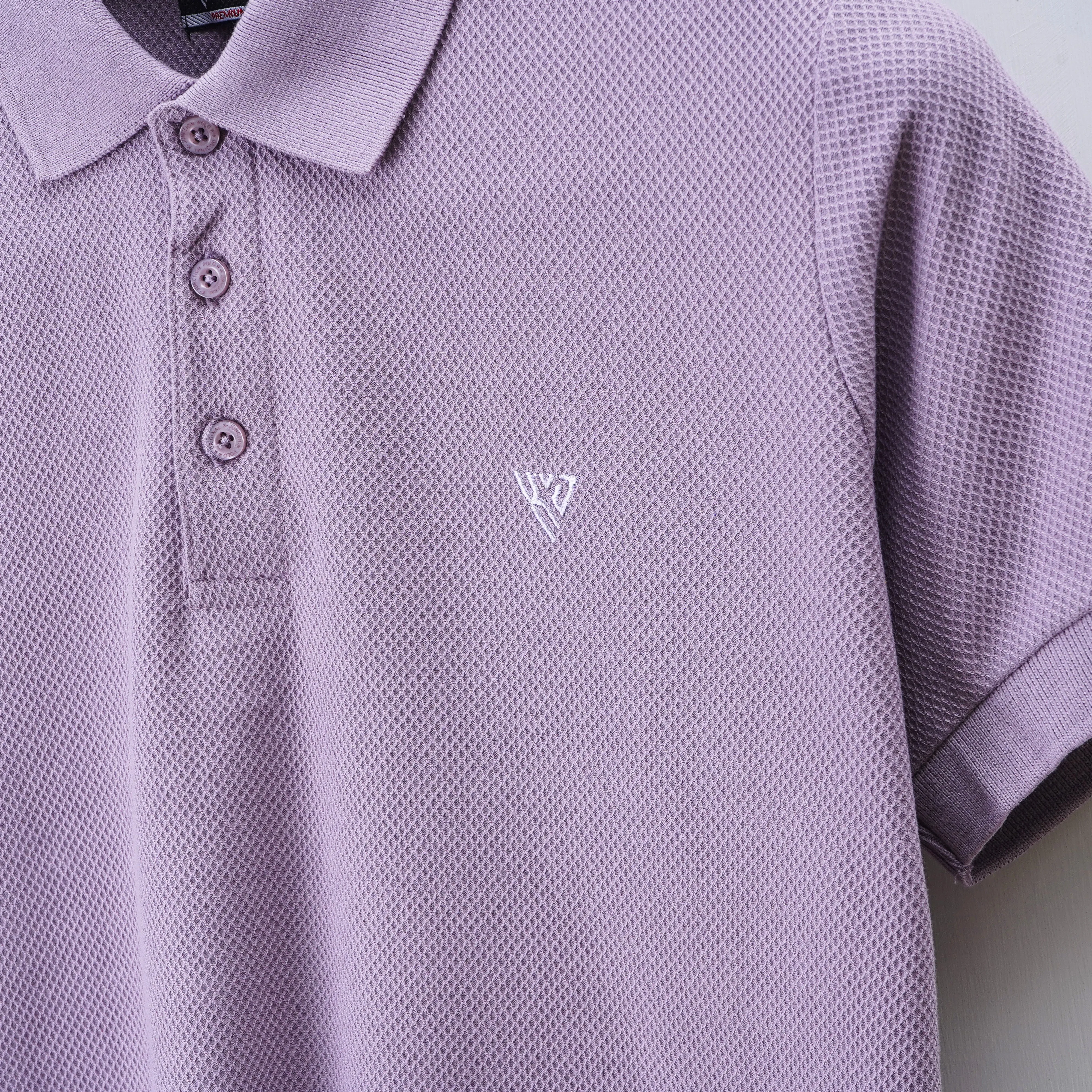 Men's Popcorn Half Sleeve Polo