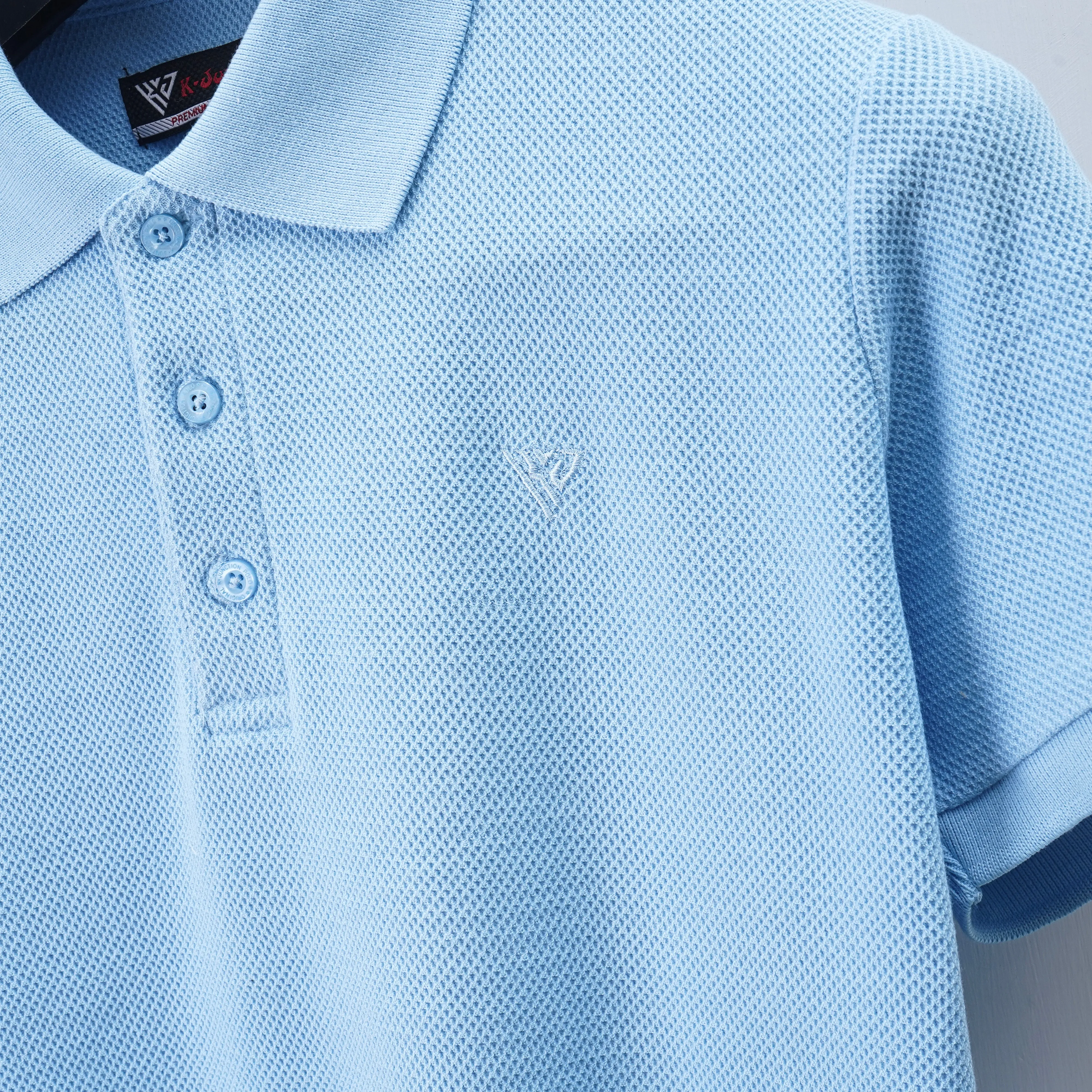 Men's Popcorn Half Sleeve Polo