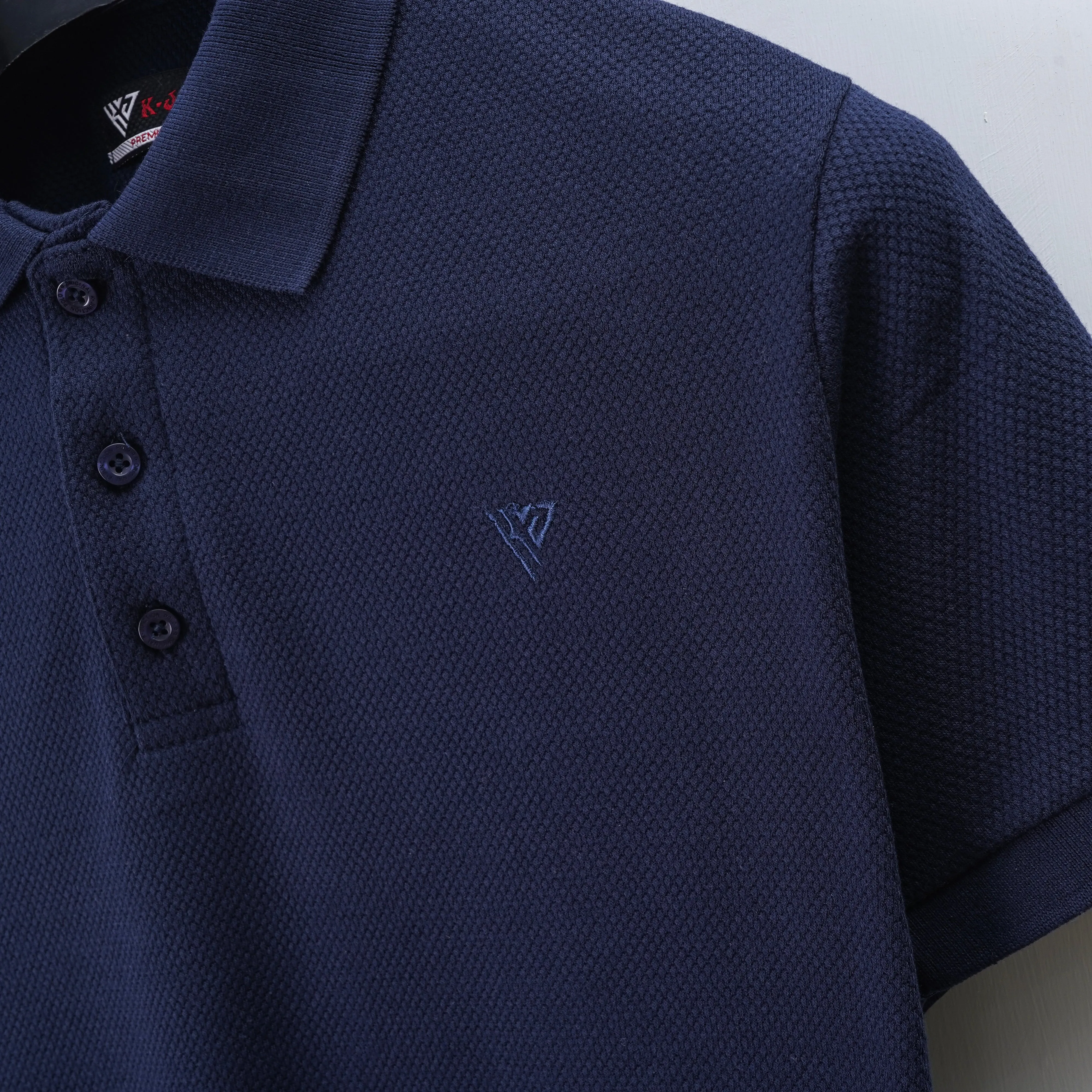 Men's Popcorn Half Sleeve Polo