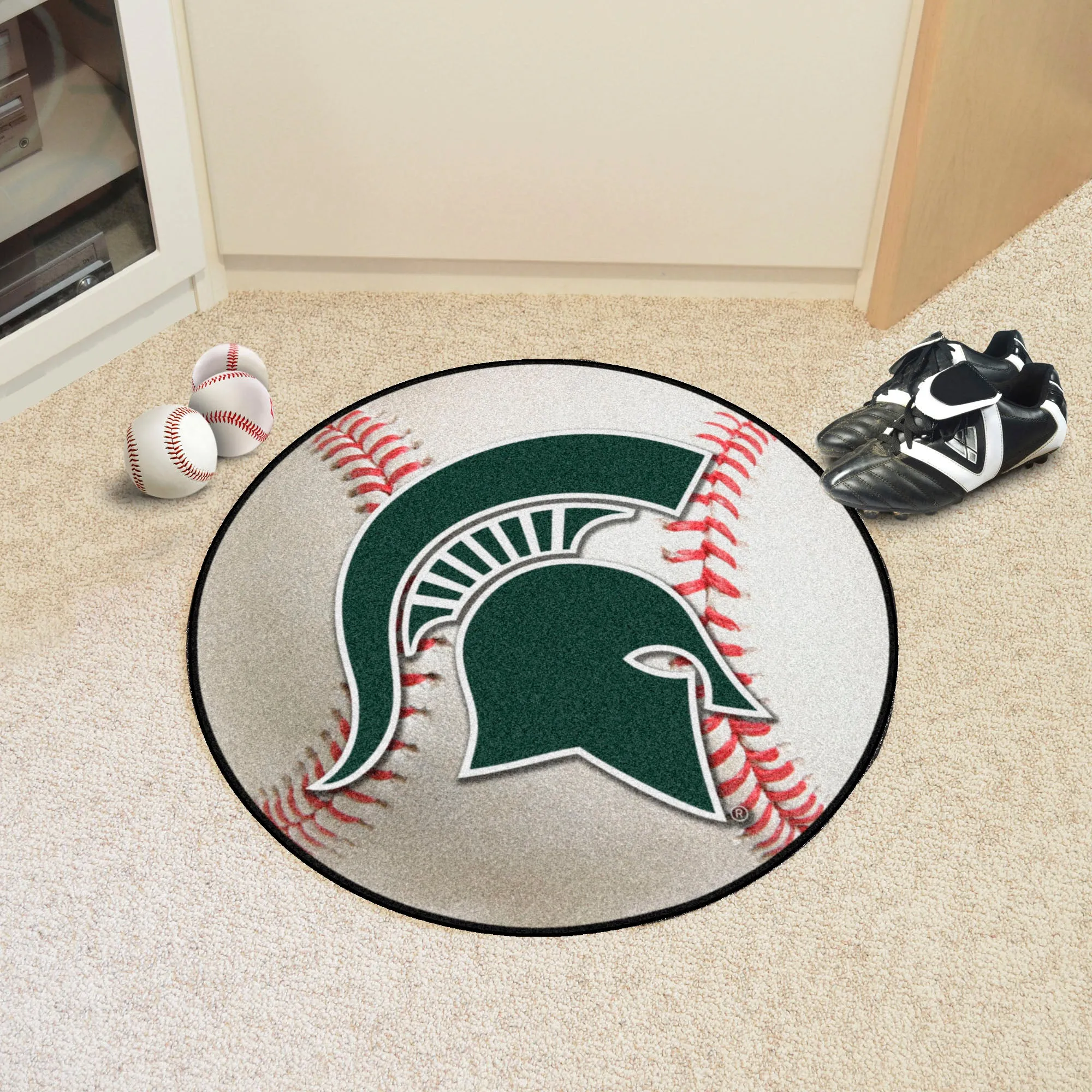 Michigan State University Baseball Mat