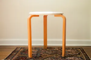 Mid Century Alvar Aalto Style Stool