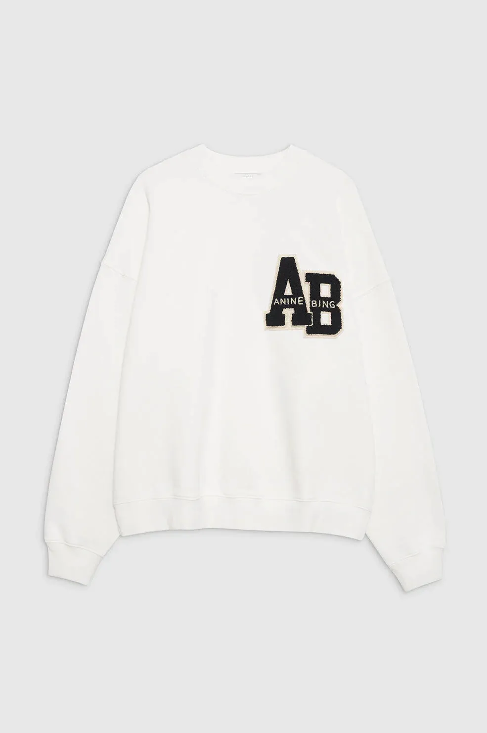 Miles Oversized Letterman sweatshirt