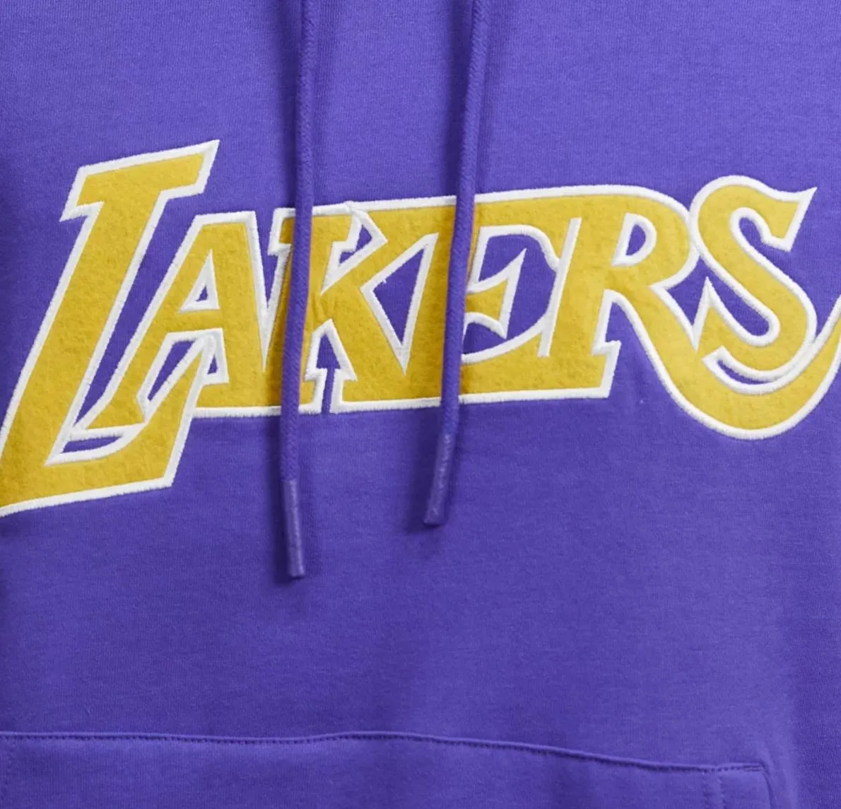 Mitchell & Ness Los Angeles Lakers Shaquille O'Neal Mens Hoodie Size L (New)