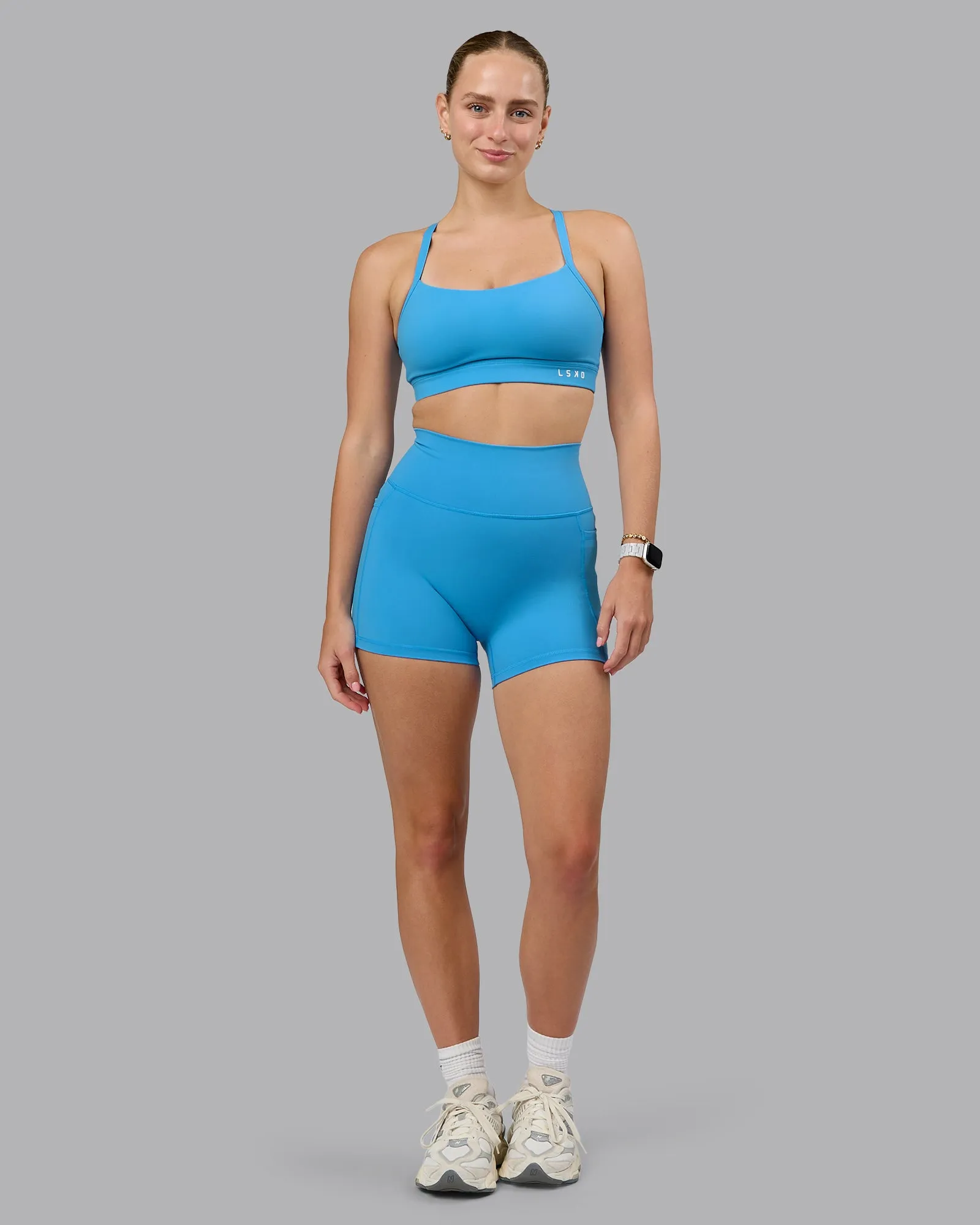 Momentum Sports Bra D/DD/E - Azure Blue
