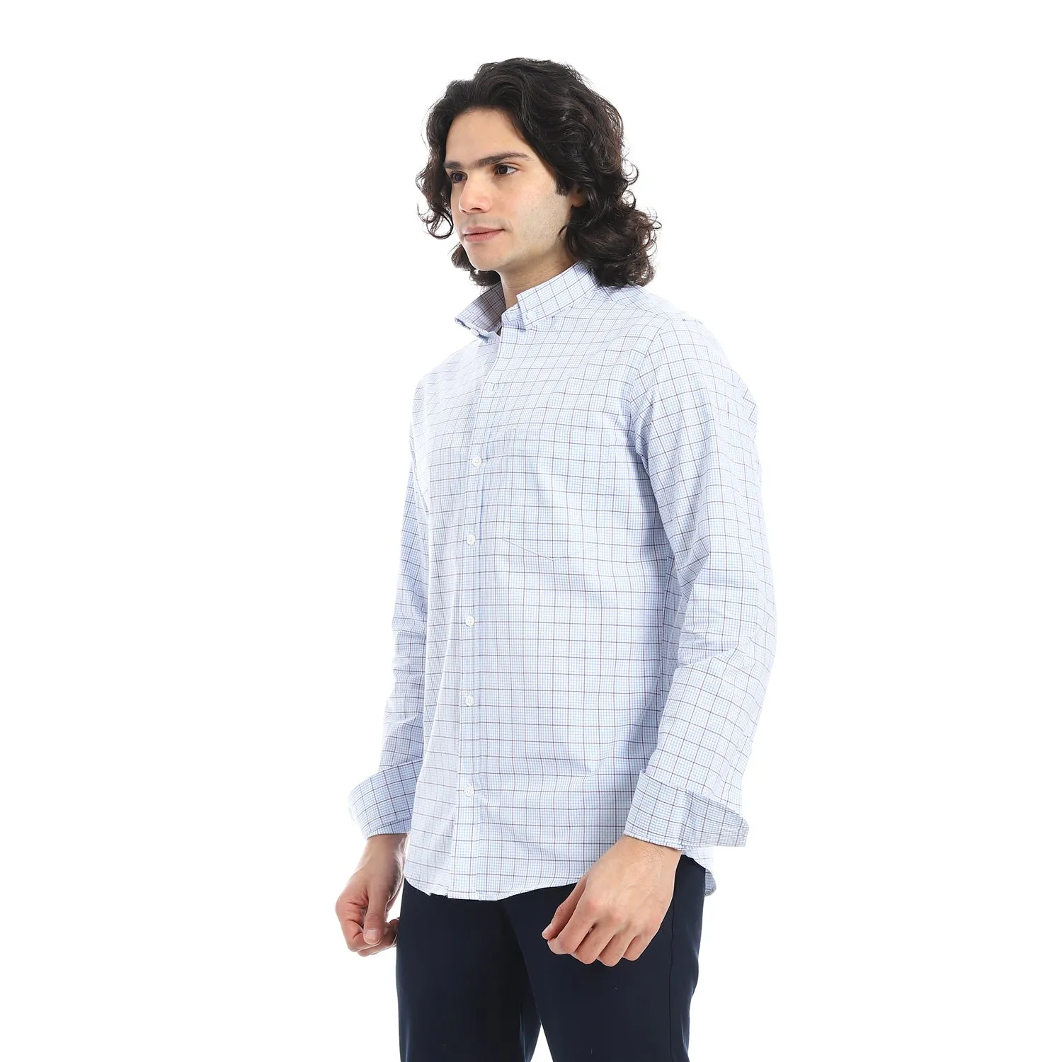 Multi-Check_Oxford_Shirt_-_Light_Blue_&_White