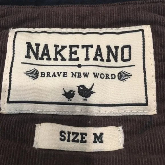 Naketano Cozy Dark Gray Asymmetrical Zip Hoodie with Rope Drawstrings Jacket M